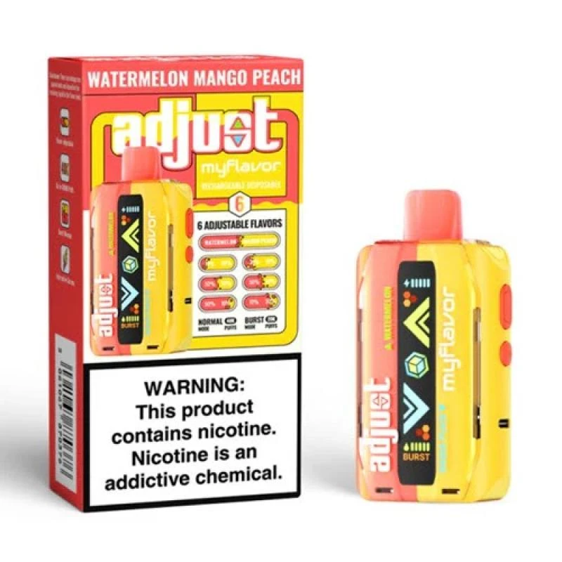 Adjust MyFlavor 40K Watermelon Mango Peach 40.000 Puffs