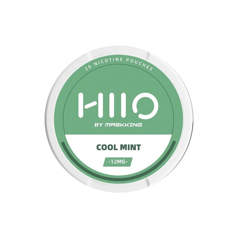 Sachês de Nicotina 6mg Hiio By Masking Cool Mint
