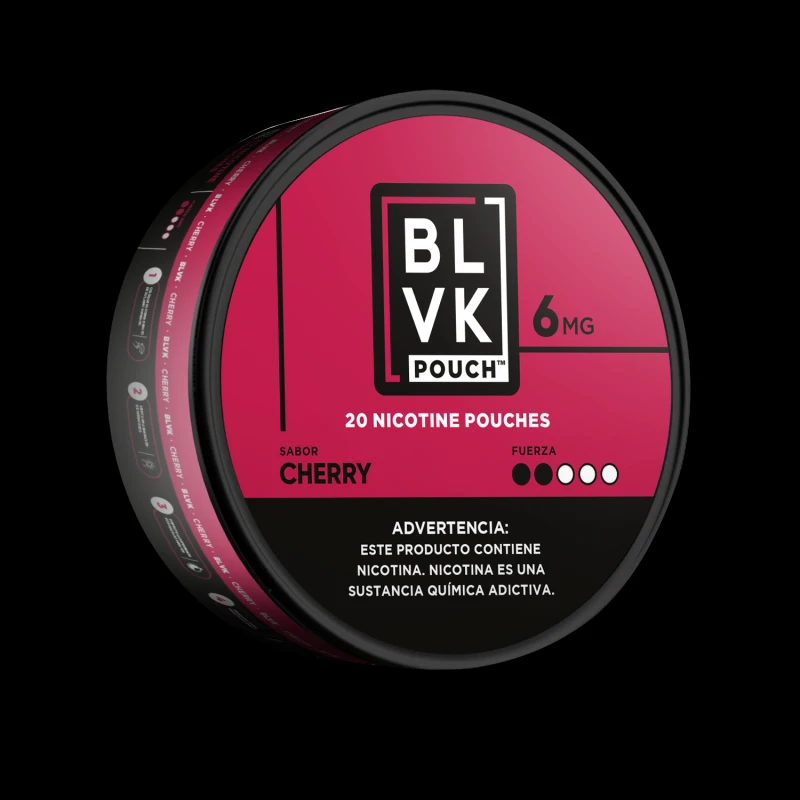 BLVK Nicotine Pouches 06MG Cherry
