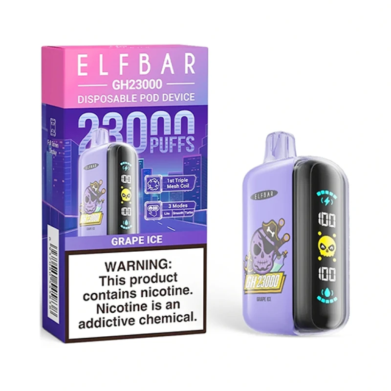 Elfbar GH23000 Grape Ice 23.000 Puffs