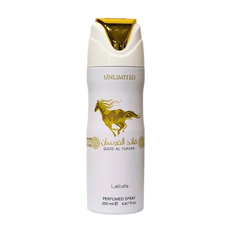 Desodorante Spray Lattafa Qaed al Fursan Unlimited 200ML