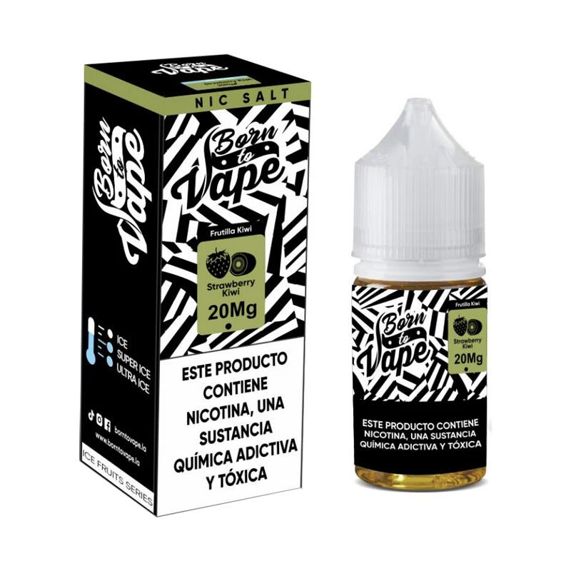 Juice Born To Vape Salt 30ml 20mg Strawberry Kiwi