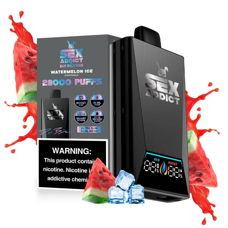 Sex Addict Black S280 Watermelon Ice 28.000 Puffs
