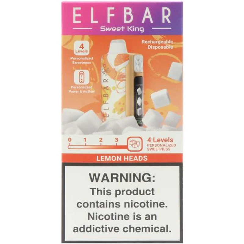 Elfbar Sweet King 40K Lemon Heads 40.000 Puffs