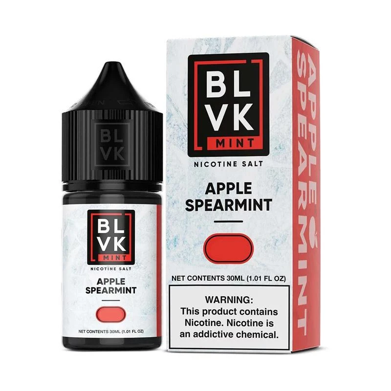 Juice BLVK Salt Mint 35mg 30ml Apple Spearmint
