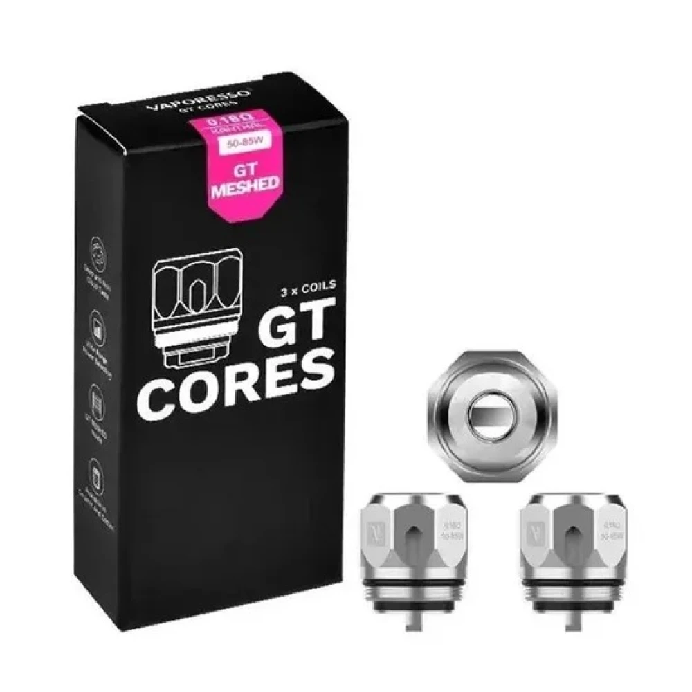 Vaporesso Coil GT Cores Mesh 0.18 3 Unidades