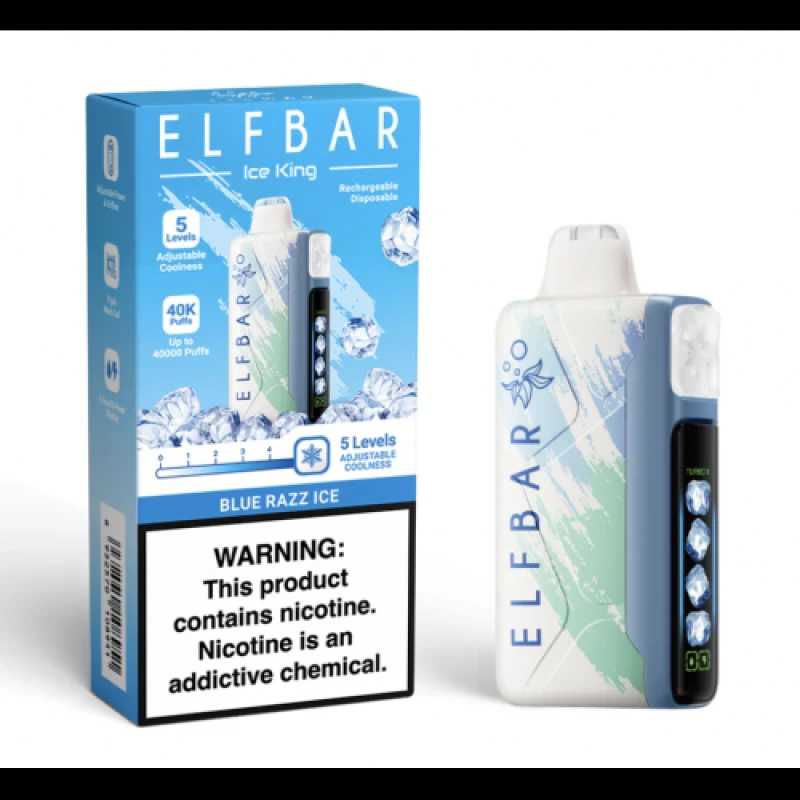 Elfbar Ice King 40K Blue Razz Ice 40.000 Puffs