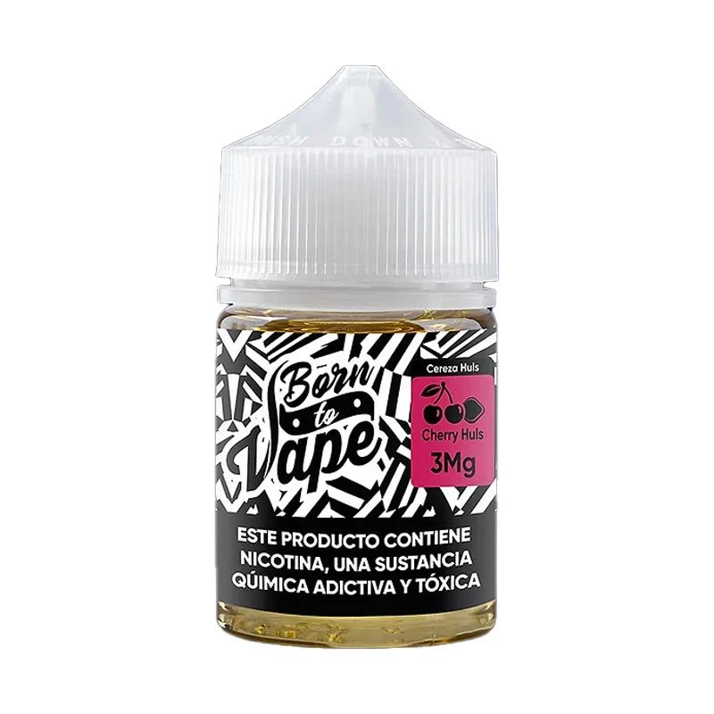 Juice Born To Vape Free Base 60ml 3mg Cherry Huls