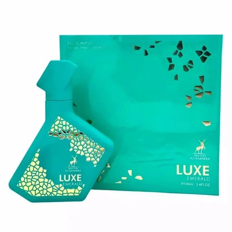 Perfume Maison Alhambra Luxe Emerald Eau de Parfum Unissex 100ML