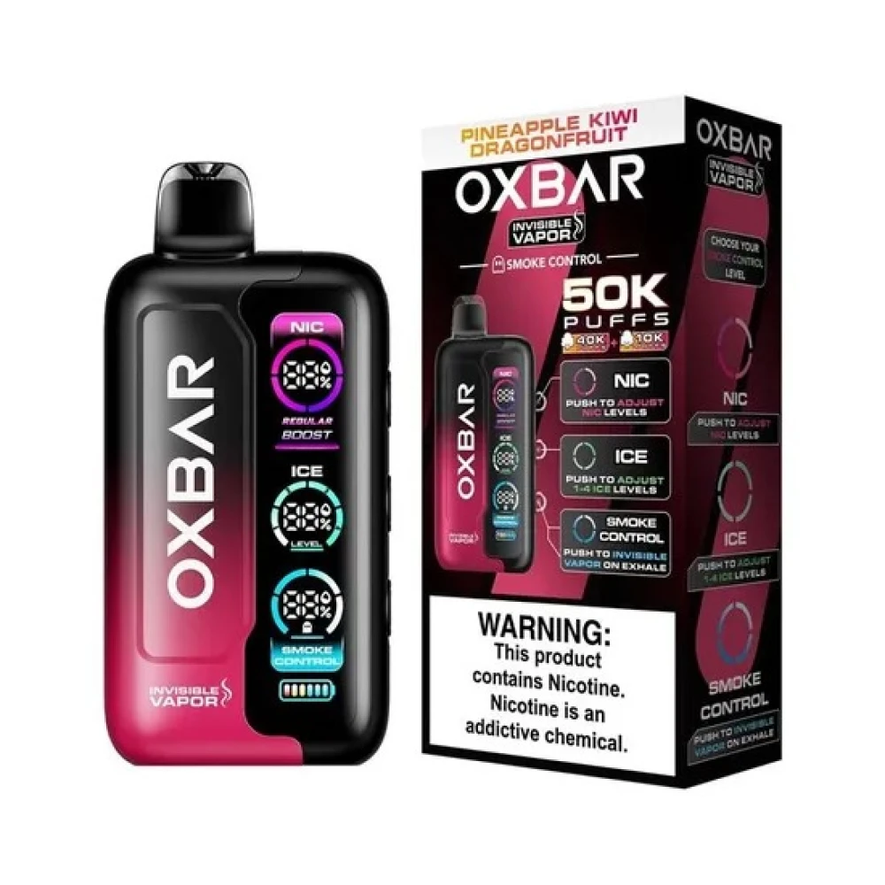 Oxbar Invisible Vapor 3in1 50K Pineapple Kiwi Dragon Fruit