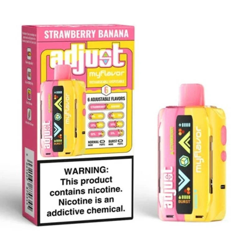 Adjust MyFlavor 40K Strawberry Banana 40.000 Puffs