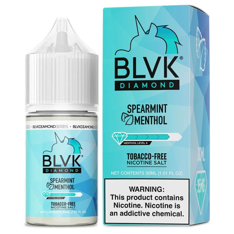 BLVK Salt Diamond 35MG 30ml Spearmint Menthol 