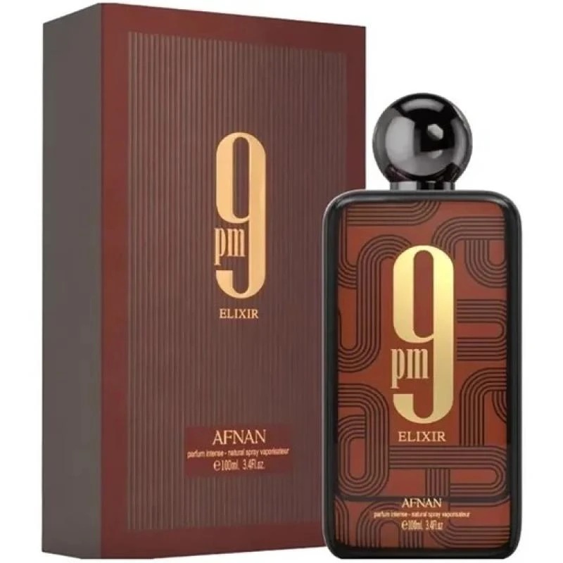 Perfume Afnan 9PM Elixir Parfum Intense Unissex 100ML