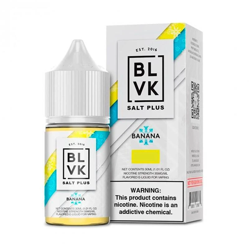 BLVK Salt Plus 30ml 50mg Banana 