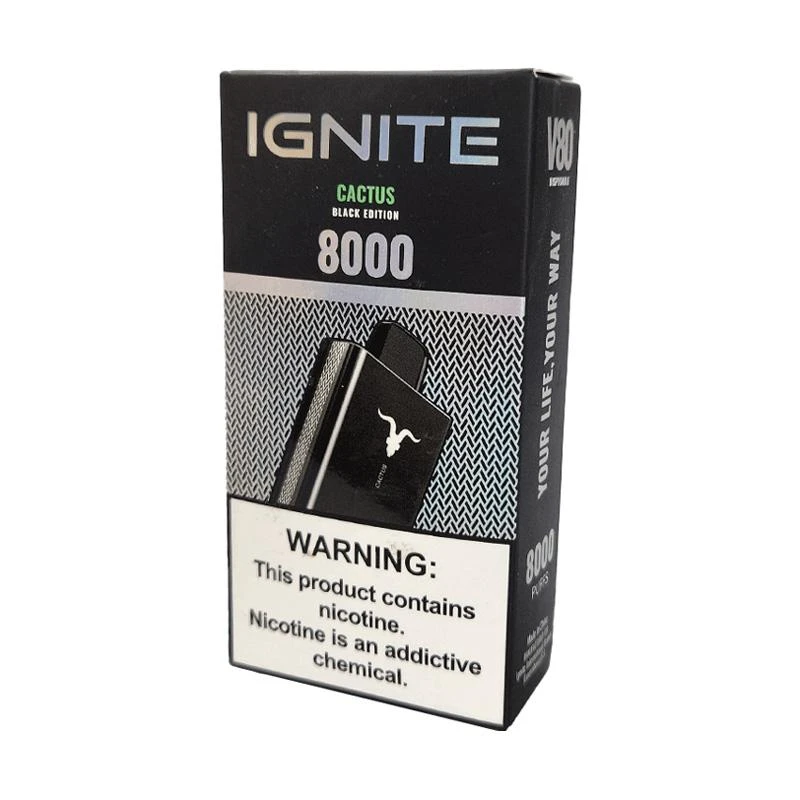 Ignite V80 Black Cactus 8.000 Puffs