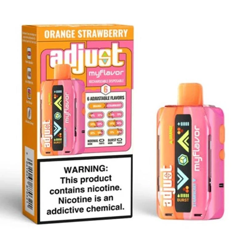 Adjust MyFlavor 40K Orange Strawberry 40.000 Puffs