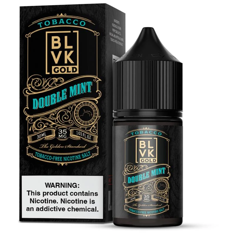 BLVK Salt Gold Double Mint 30ML 35MG