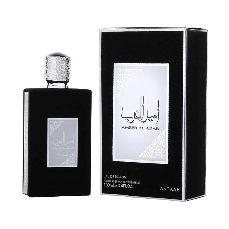 Perfume Asdaaf Ameer Al Arab Black Eau de Parfum Masculino 100ML