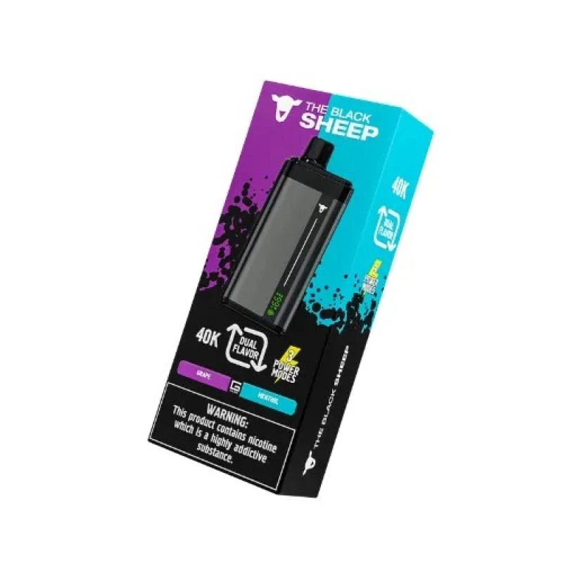 Black Sheep 40K Grape + Menthol 40.000 Puffs
