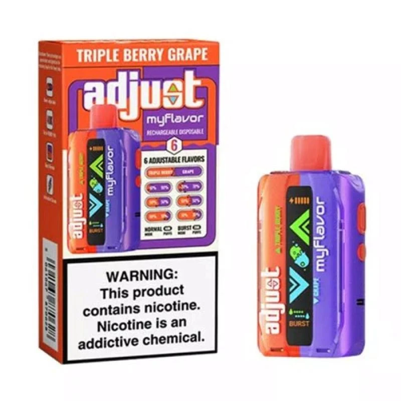 Adjust MyFlavor 40K Triple Berry Grape 40.000 Puffs