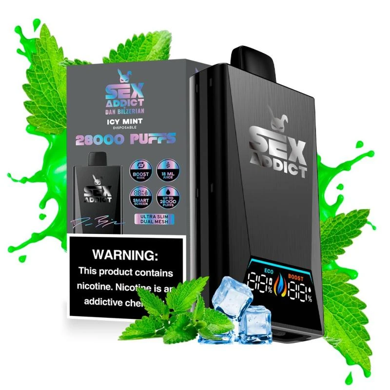 Sex Addict Black S280 Icy Mint 28.000 Puffs
