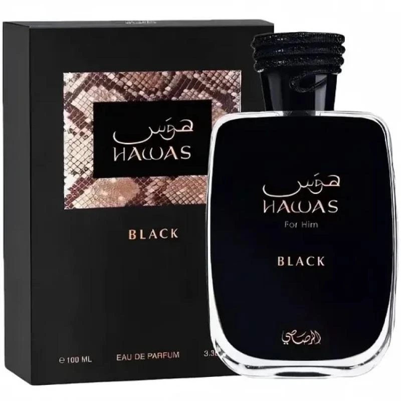 Perfume Rasasi Hawas Black Eau de Parfum Masculino 100ML