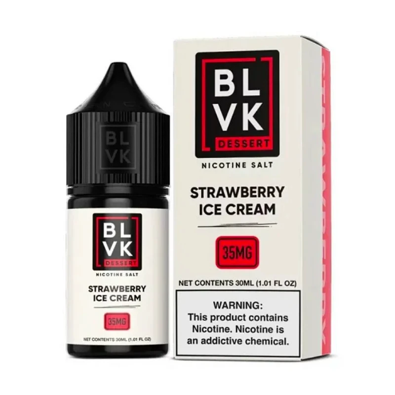BLVK Salt Remix Strawberry Ice Cream 35MG 30ml