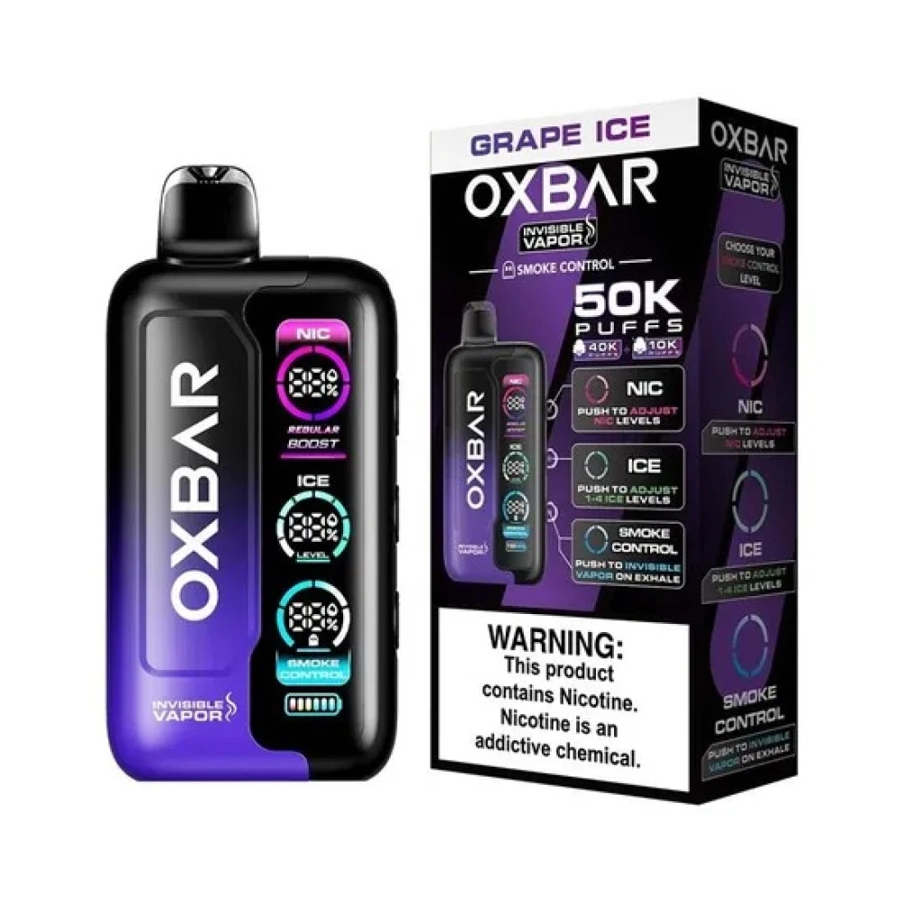 Oxbar Invisible Vapor 3in1 50K Grape Ice