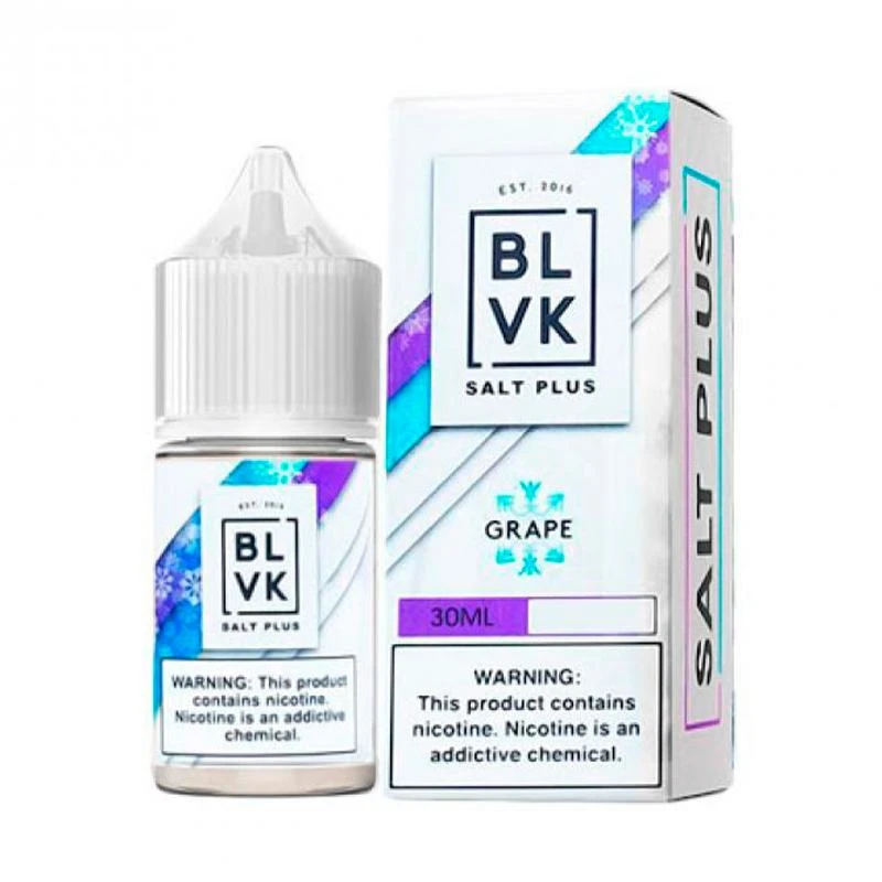 BLVK Salt Plus 30ml 50mg Grape Ice 