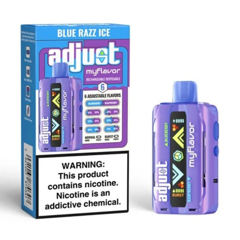 Adjust MyFlavor 40K Blue Razz Ice 40.000 Puffs