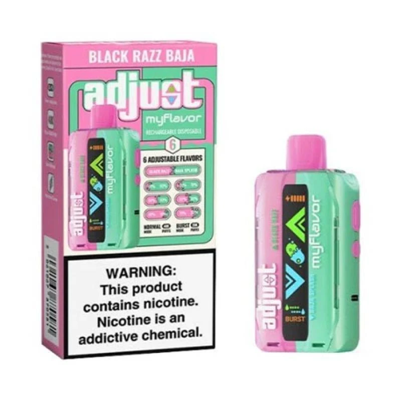 Adjust MyFlavor 40K Black Razz Baja 40.000 Puffs