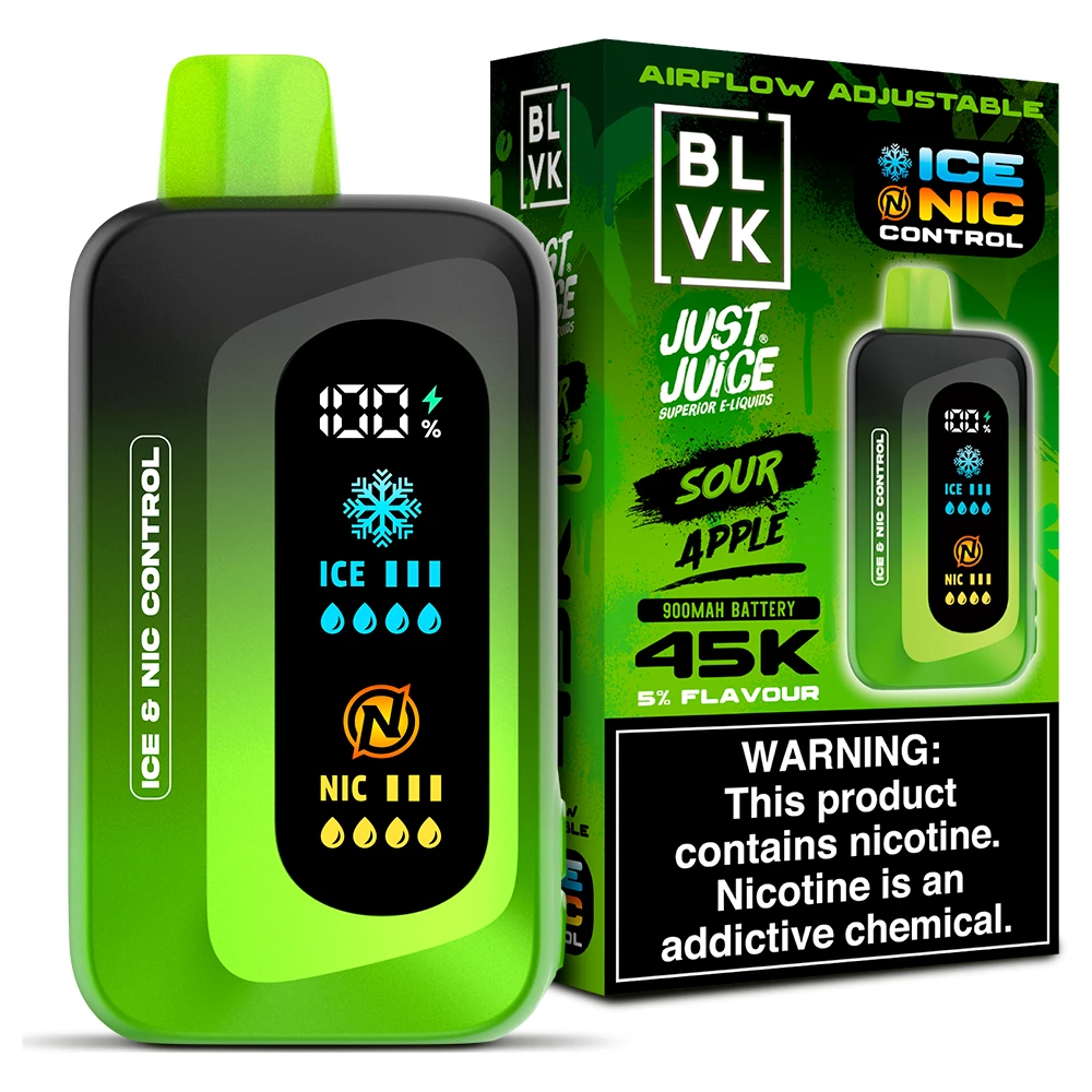 BLVK Just Juice 45K Sour Apple 45.000 Puffs