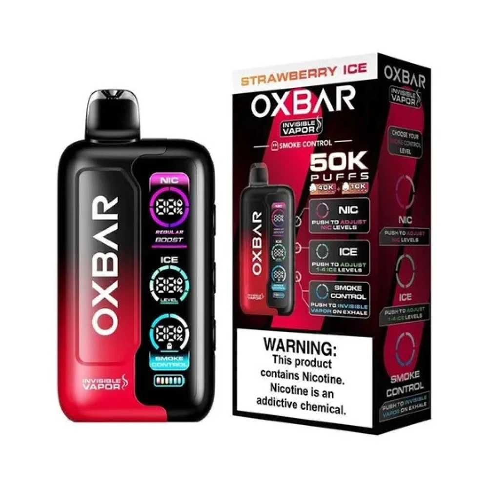 Oxbar Invisible Vapor 3in1 50K Strawberry Ice