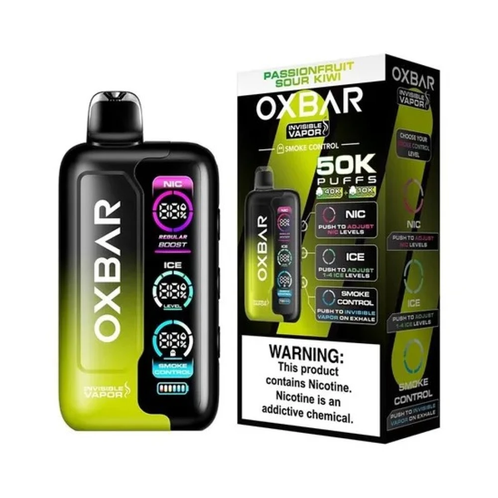 Oxbar Invisible Vapor 3in1 50K Passion Fruit Sour Kiwi