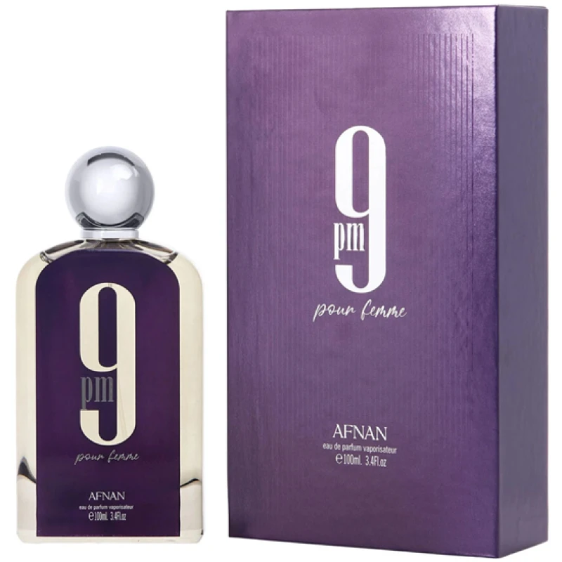 Perfume Afnan 9PM Pour Femme Eau de Parfum Feminino 100ML