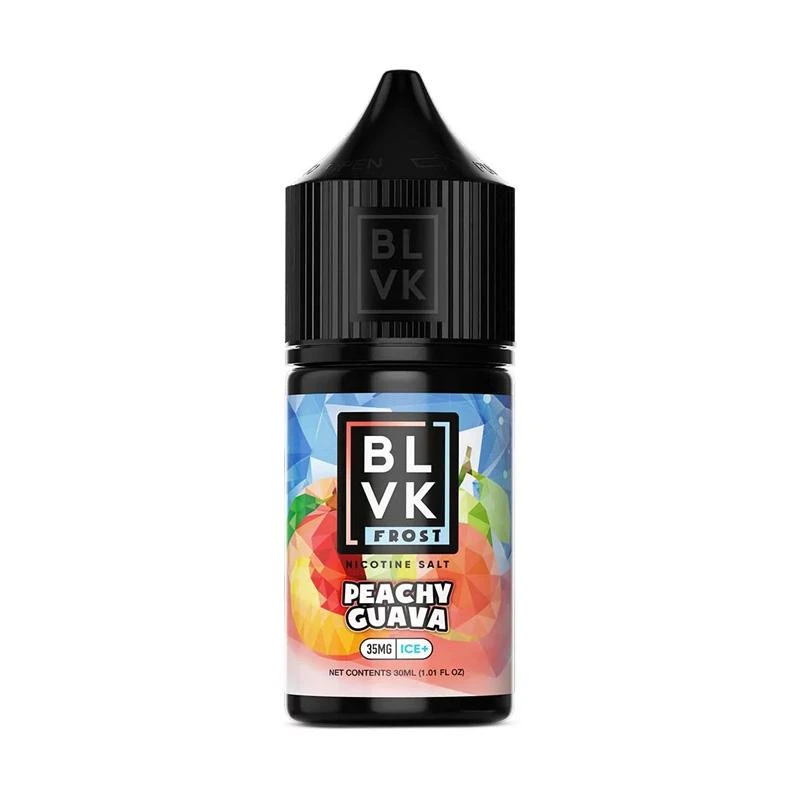 Juice BLVK NicSalt Frost Peachy Guava Ice+ 35mg