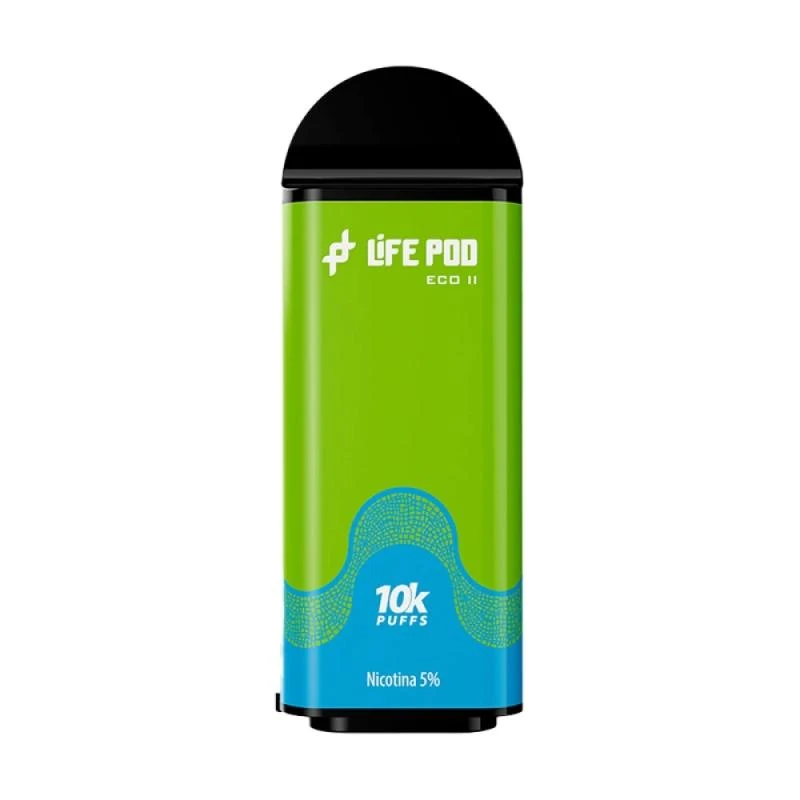 Life Pod Eco II 10K Cartucho Green Apple Ice 10.000 Puffs