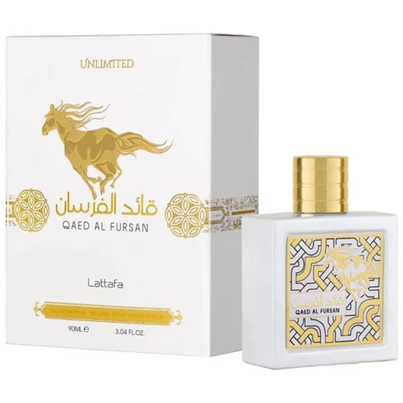 Perfume Lattafa Qaed Al Fursan Unlimited Eau de Parfum Unissex 90ML