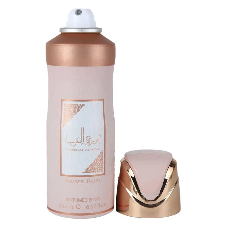 Desodorante Spray Asdaaf Ameerat Al Arab Prive Rose 200ML