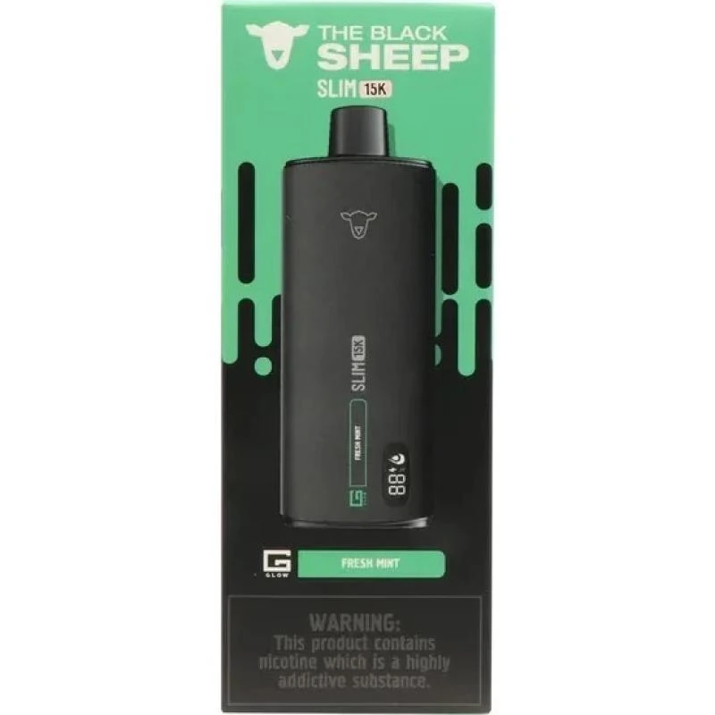 Black Sheep Slim 15K Fresh Mint 15.000 Puffs
