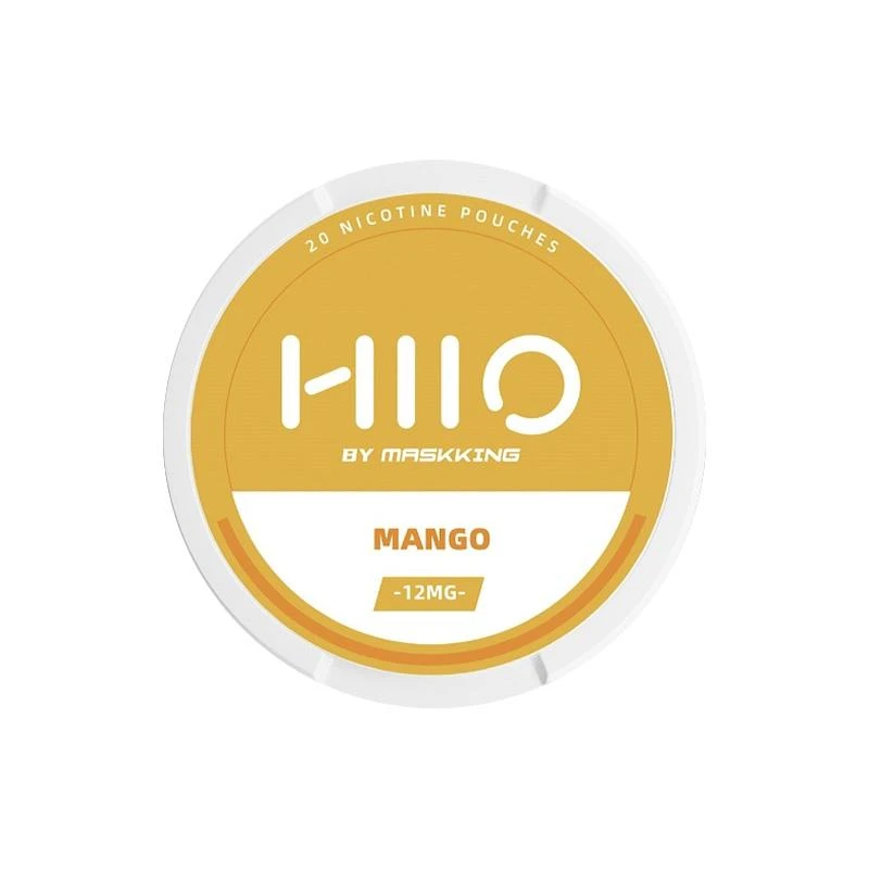 Sachês de Nicotina 6mg Hiio By Masking Mango