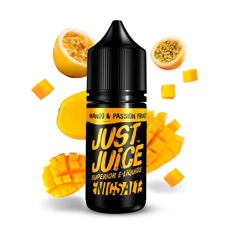 Juice Just Juice Salt Ice 50mg 30ml Mango Passion Fruit