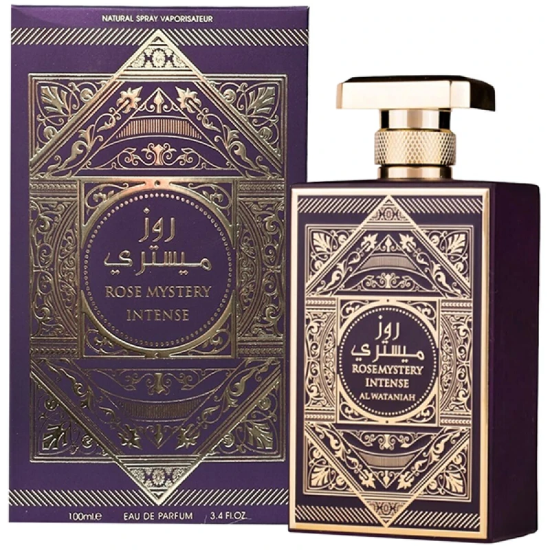 Perfume Al Wataniah Rose Mystery Intense Eau de Parfum Unissex 100ML