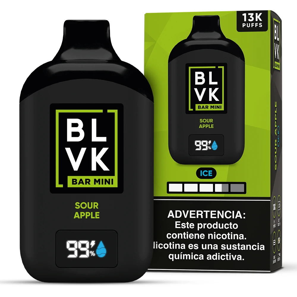 BLVK Mini Bar 13K Sour Apple 13.000 Puffs