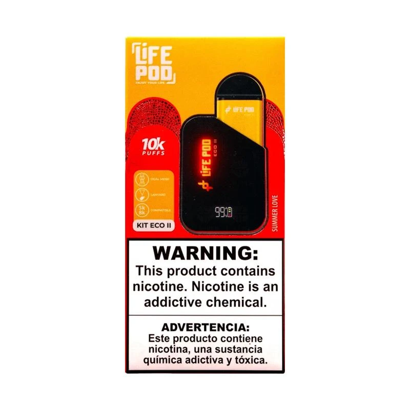 Life Pod Eco II Kit 10K Summer Love 10.000 Puffs