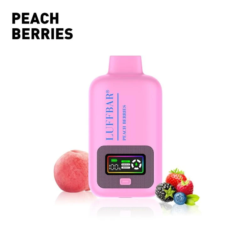 Luffbar 40K Peach Berries 40.000 Puffs