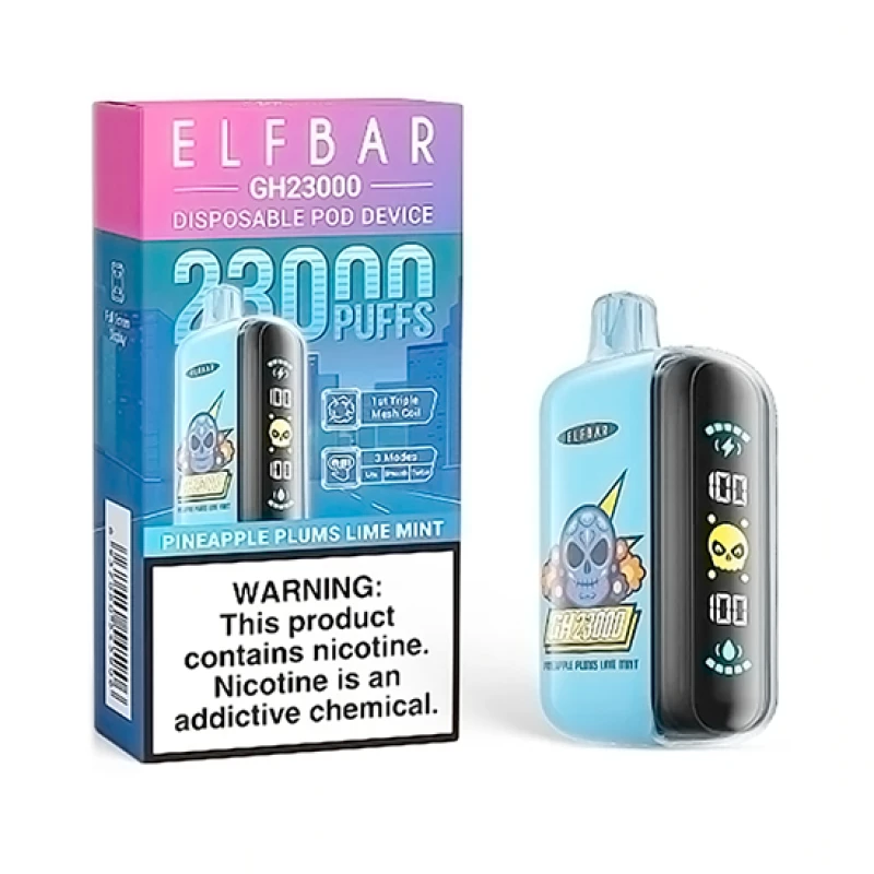 Elfbar GH23000 Pineapple Plums Lime Mint 23.000 Puffs