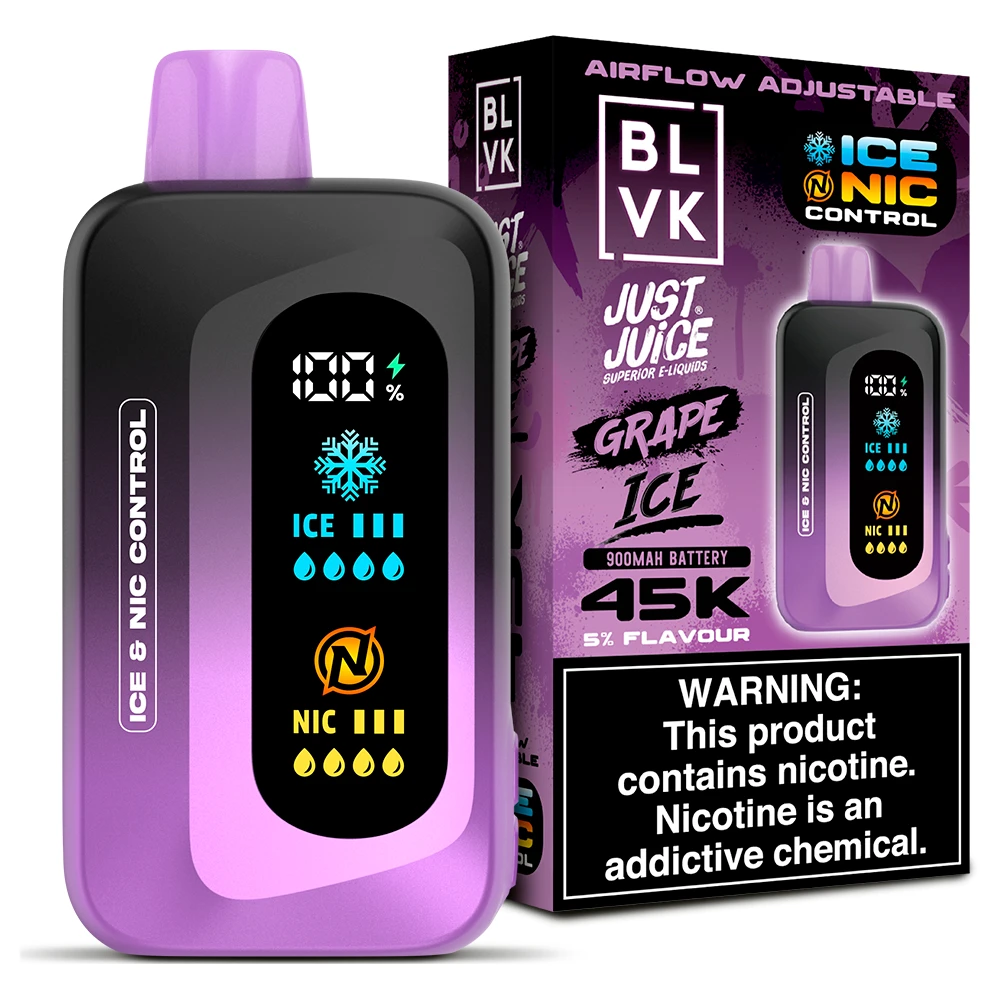 BLVK Just Juice 45K Grape Ice 45.000 Puffs