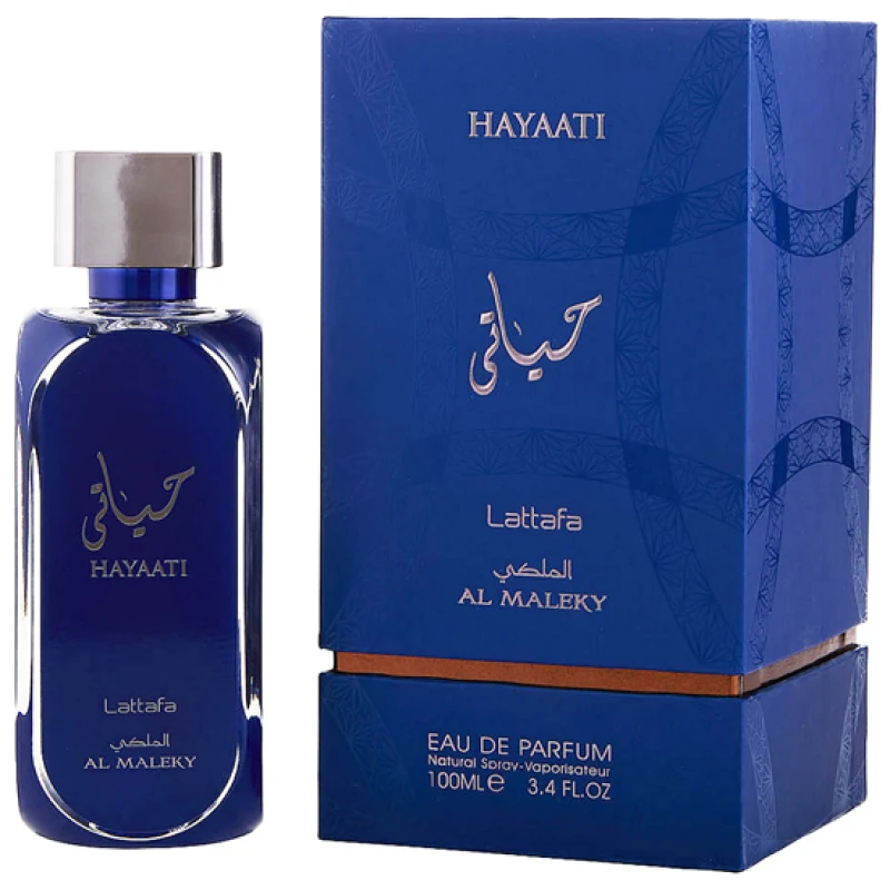 Perfume Lattafa Hayaati Al Maleky Eau de Parfum Unissex 100ML