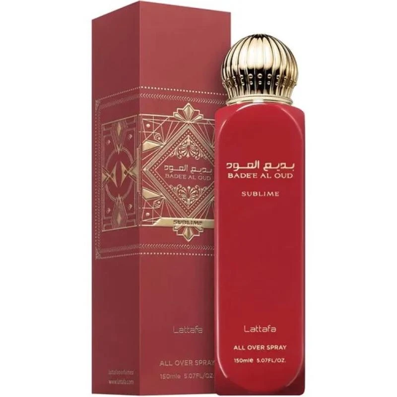 Spray Corporal Lattafa Bade'e al Oud Sublime Feminino 150ML